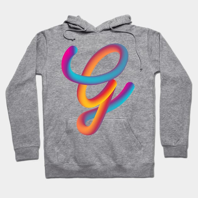 Curly G Hoodie by MplusC